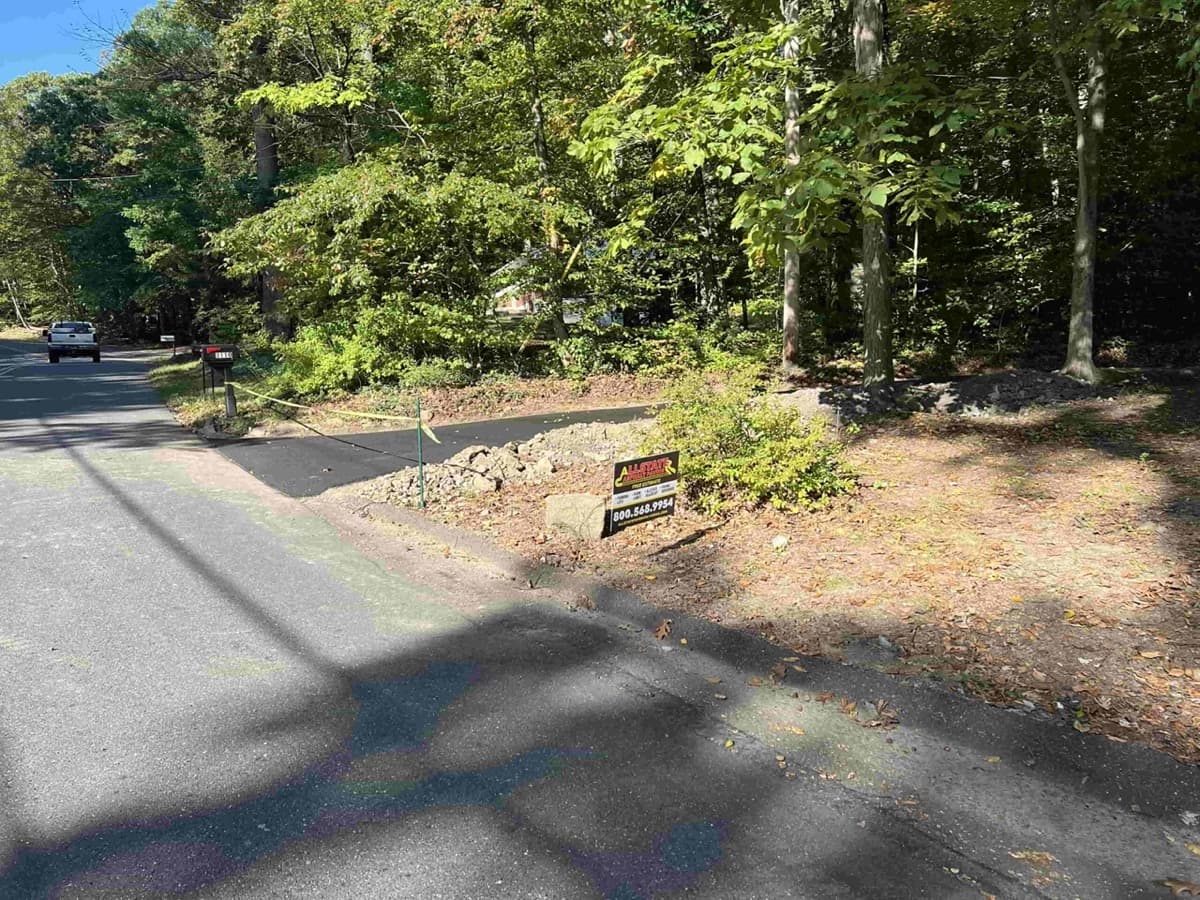 Finished Driveway — Sunbury
